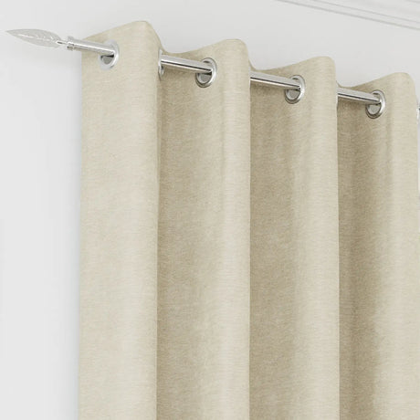 Knightsbridge Blackout Eyelet Curtains by Enhanced Living