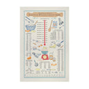 Kitchen Measurements Cotton Tea Towel by Ulster Weavers
