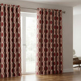 Kasian Made to Measure Curtains Red