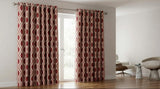 Kasian Made to Measure Curtains Red 3