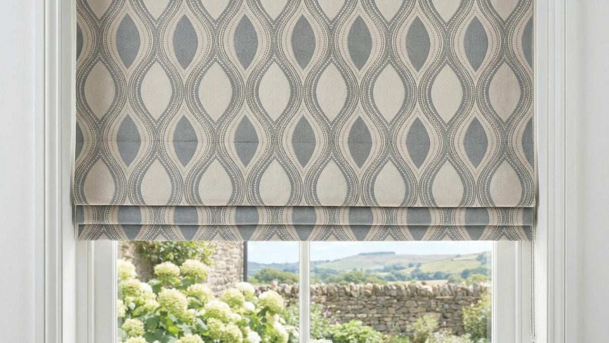 Kasian Made to Measure Roman Blind Duck Egg