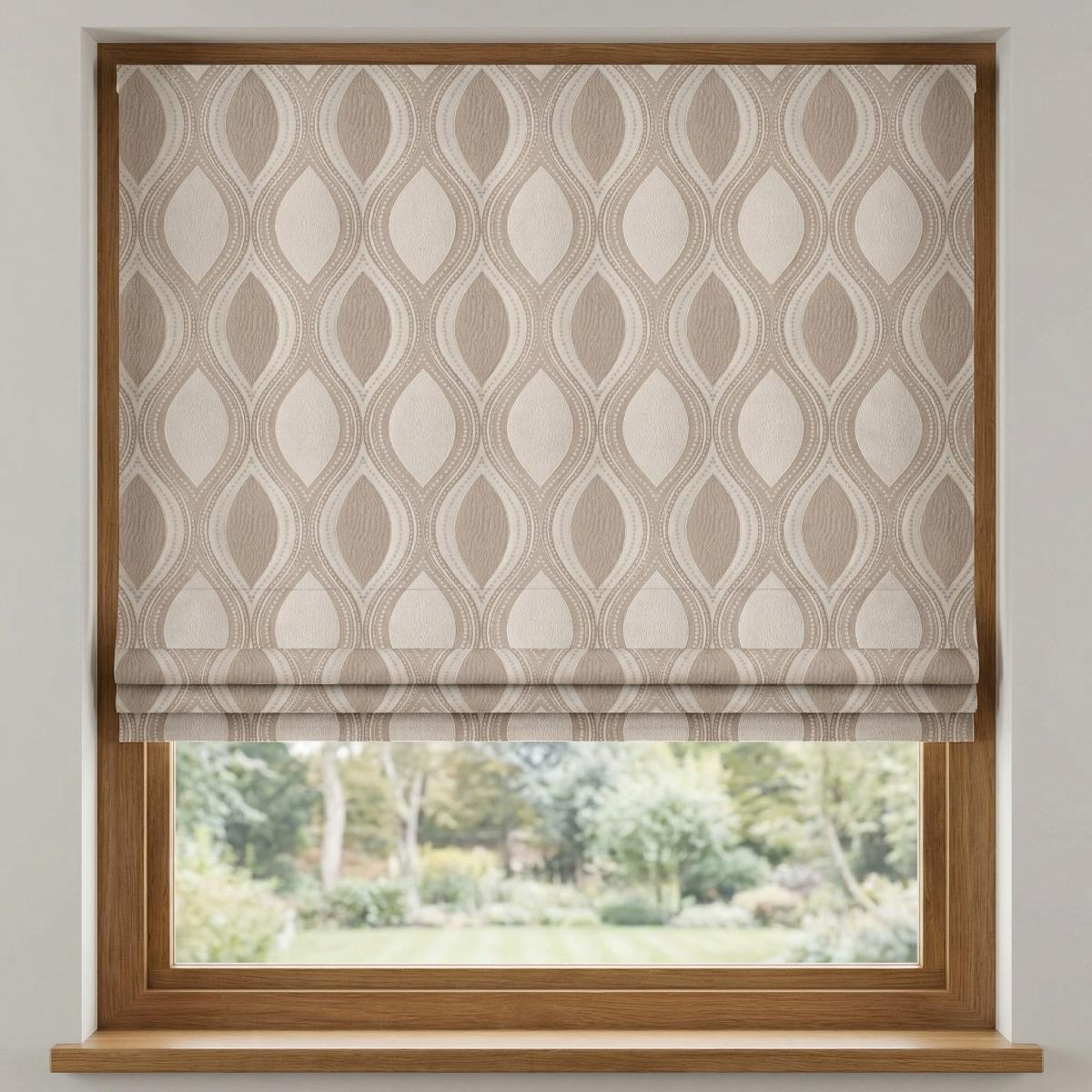 Kasian Made to Measure Roman Blind Natural