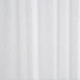 Kayla Recycled Voile Curtain Panel - White Textured - Kayla Voile Panel In White 2