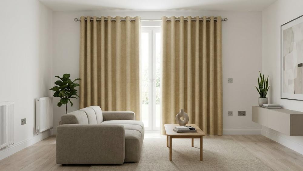 Kent Made to Measure Curtains Caramel 3