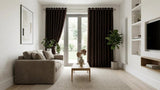 Kent Made to Measure Curtains Chocolate 3