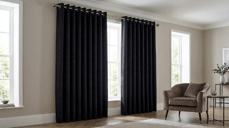 Kent Made to Measure Curtains Navy 3