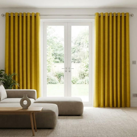 Kent Made to Measure Curtains Ochre