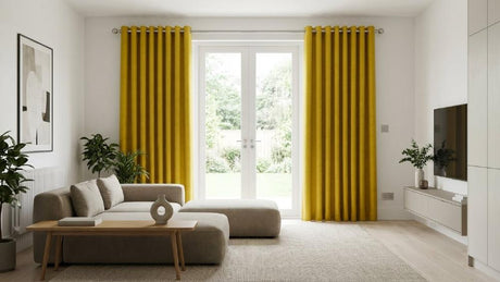 Kent Made to Measure Curtains Ochre 3