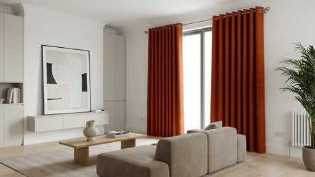 Kent Made to Measure Curtains Terracotta 3