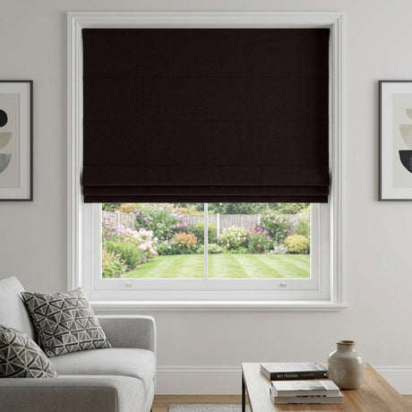 Kent Made to Measure Roman Blind Chocolate