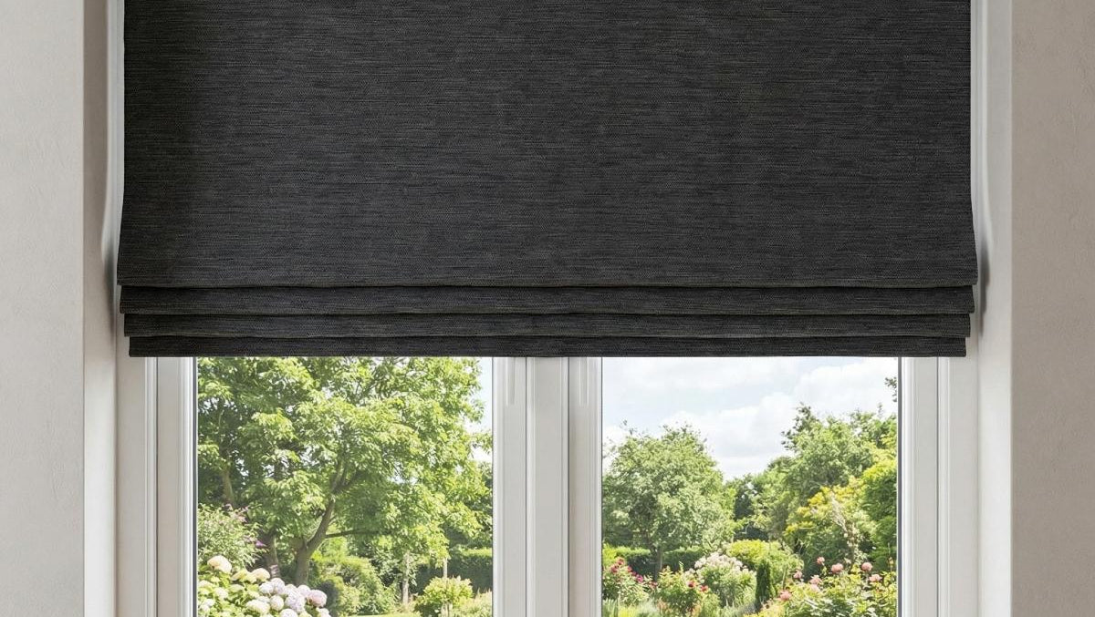 Kent Made to Measure Roman Blind Green