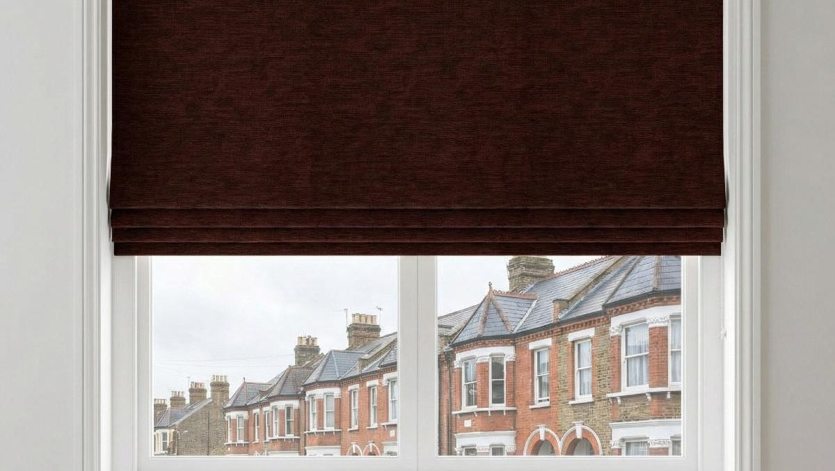 Kent Made to Measure Roman Blind Mulberry