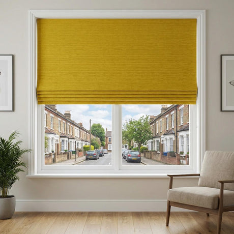 Kent Made to Measure Roman Blind Ochre