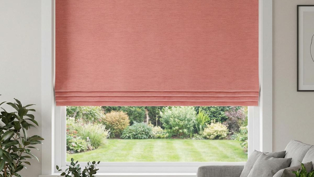 Kent Made to Measure Roman Blind True Blush
