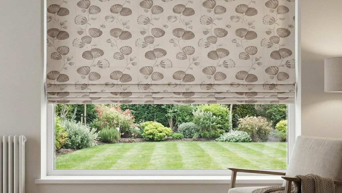 Kershaw Made to Measure Roman Blind Natural