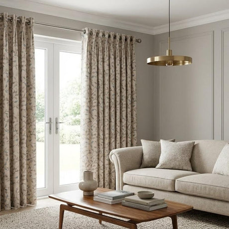 Kew Blue fabric sample