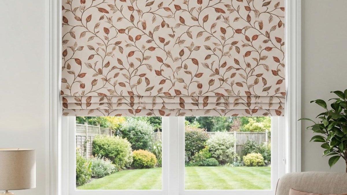 Kew Made to Measure Roman Blind Terracotta