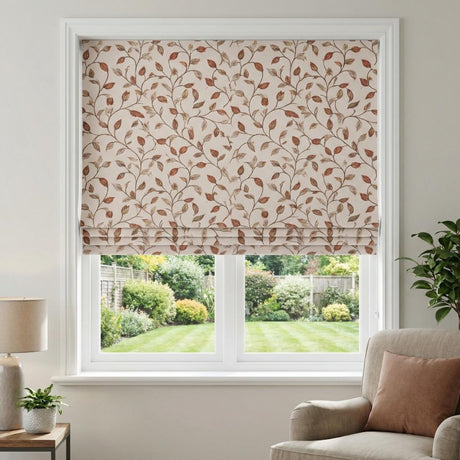 Kew Made to Measure Roman Blind Terracotta
