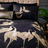 Laurence Llewelyn-Bowen Kireina Cotton Duvet Cover Set - Kireina Duvet Cover Set In Black Gold 2