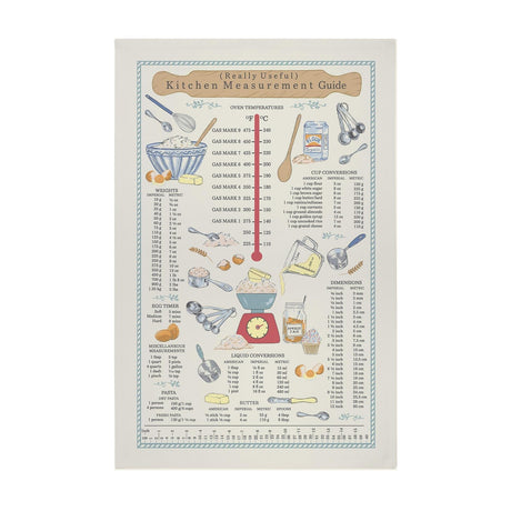 Ulster Weavers Kitchen Measurements 100% Cotton Tea Towel