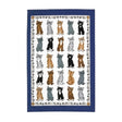 Ulster Weavers Kittens Arrived 100% Cotton Tea Towel Blue