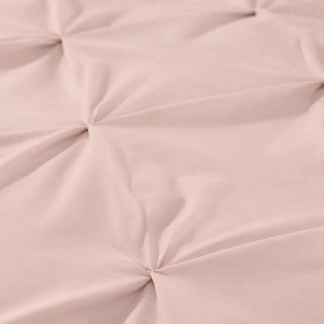 Lara Duvet Cover Set in Blush - Double