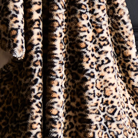 Fusion Leopard Print Cosy Soft Throw Blanket 150cm x 200cm 4