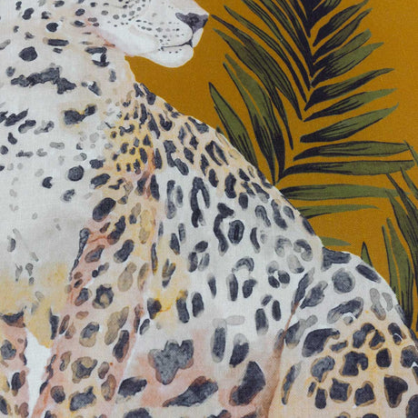 Leopardis Cat Outdoor Cushion Cover / Filled Cushion 20" x 20" (50cm x 50cm) by Paoletti