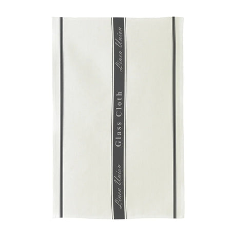 Glass Cloth - Union Glass Cloth in Grey 74 x 48cm