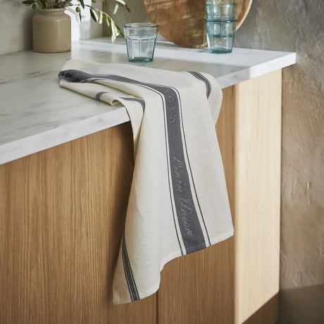 Glass Cloth - Union Glass Cloth in Grey 74 x 48cm