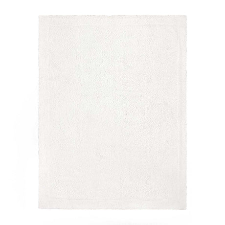 Lodge Wood Sherpa Throw Blanket 130cm x 150cm by furn.