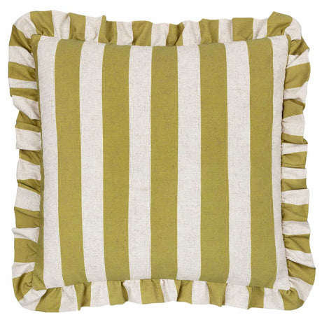 Linen Stripe Cushion Cover / Filled Cushion 20" x 20" (50cm x 50cm) by furn. 3