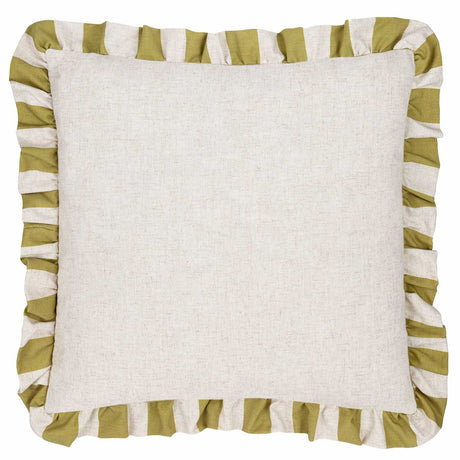 Linen Stripe Cushion Cover / Filled Cushion 20" x 20" (50cm x 50cm) by furn. 4