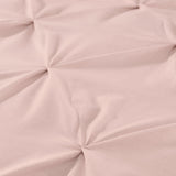 Lara Plain Dye Easy Care Duvet Cover Set - Blush - Lara Duvet Cover Set In Blush 2