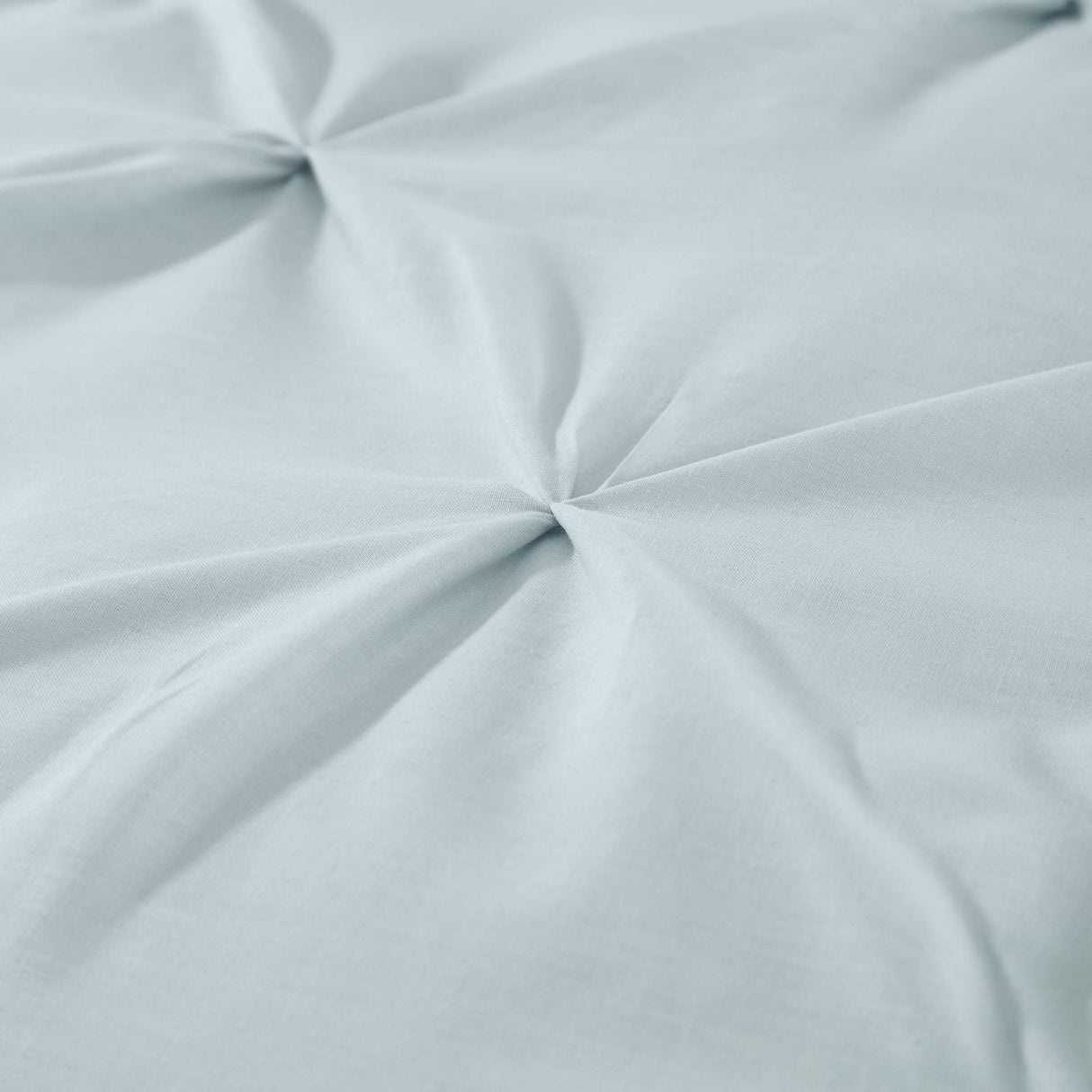 Lara Plain Dye Easy Care Duvet Cover Set - Duck Egg - Lara Duvet Cover Set In Duck Egg 3
