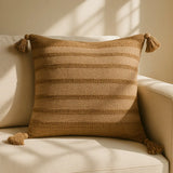 Larch Cushion Cover / Filled Cushion 18" x 18" (45cm x 45cm) - Cocoa