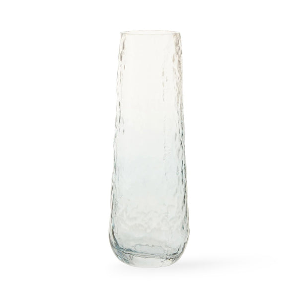 Large Beck Textured Ombre Glass Vase 30cm