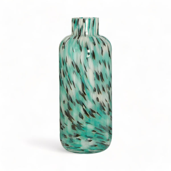 Large Lana Speckled Glass Vase 40cm