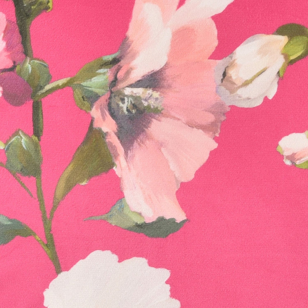 Layla Floral Velvet Filled Cushion - Layla Cushion In Pink 43 X 43Cm 5