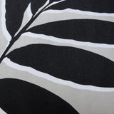 Leaf Outdoor Cushion Cover Water Resistant 43cm x 43cm - Natural - Leaf Print Outdoor Cushion In Natural 43 X 43Cm 4