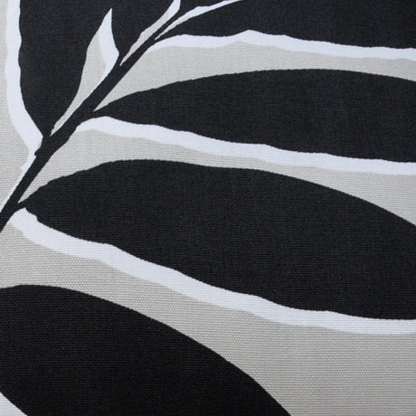 Leaf Outdoor Cushion Cover Water Resistant 43cm x 43cm - Natural - Leaf Print Outdoor Cushion In Natural 43 X 43Cm 4
