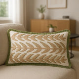 Leaves Cushion Cover / Filled Cushion 16" x 24" (40cm x 60cm) by furn.