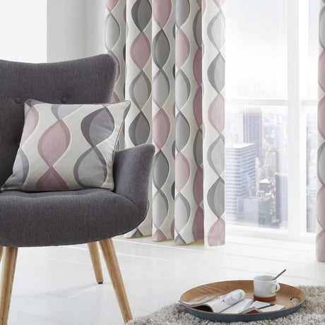 Lennox Cotton Cushion Cover 43cm x 43cm (17") - Blush - Lennox Cushion In Blush 43 X 43Cm 2