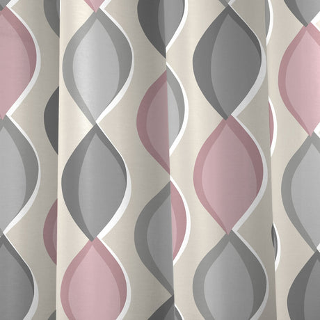 Lennox Cotton Eyelet Curtains - Blush Light Filtering - Lennox Eyelet Curtains In Blush 3