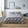 Leo Duvet Cover Set - Grey