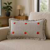 Les Fruites Cushion Cover / Filled Cushion 12" x 20" (30cm x 50cm) by furn.