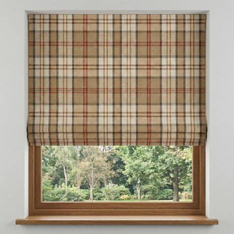 Lewis Made to Measure Roman Blind Natural
