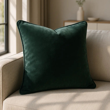 Lille Velvet Cushion Cover Made to Order by Style Furnishings