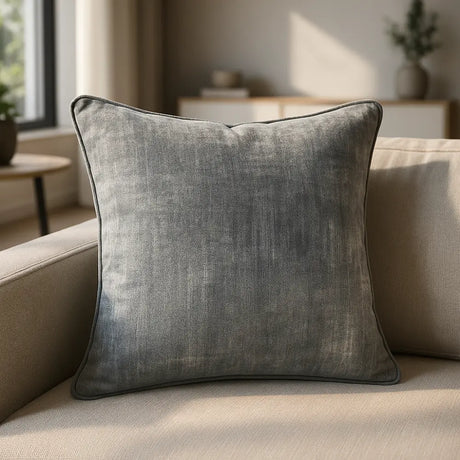 Lille Velvet Cushion Cover Made to Order by Style Furnishings