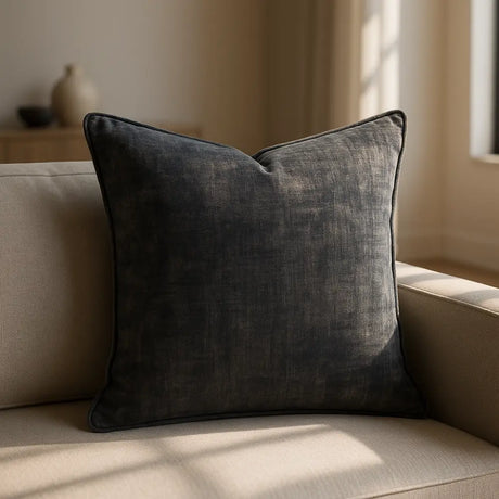 Lille Velvet Cushion Cover Made to Order by Style Furnishings
